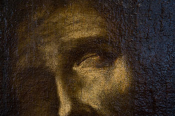 La cabeza de San Juan Bautista - Posiblemente de la escuela o incluso directamente de Jos� de Ribera, "El Espa�oleto".