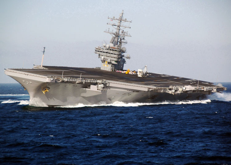 USS Ronald Reagan aircraft Carrier - Portaaviones Ronald Reagan
